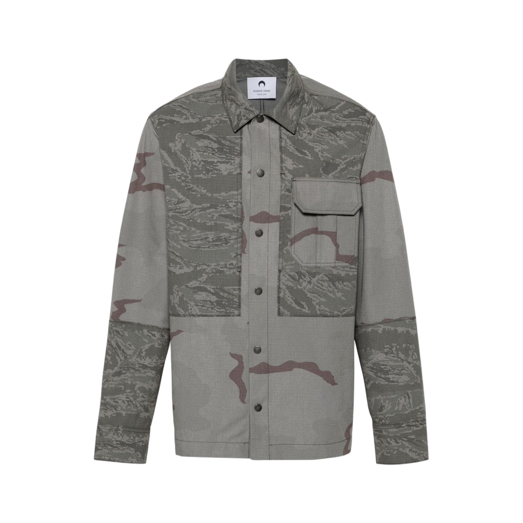 MARINE SERRE Coats Grey