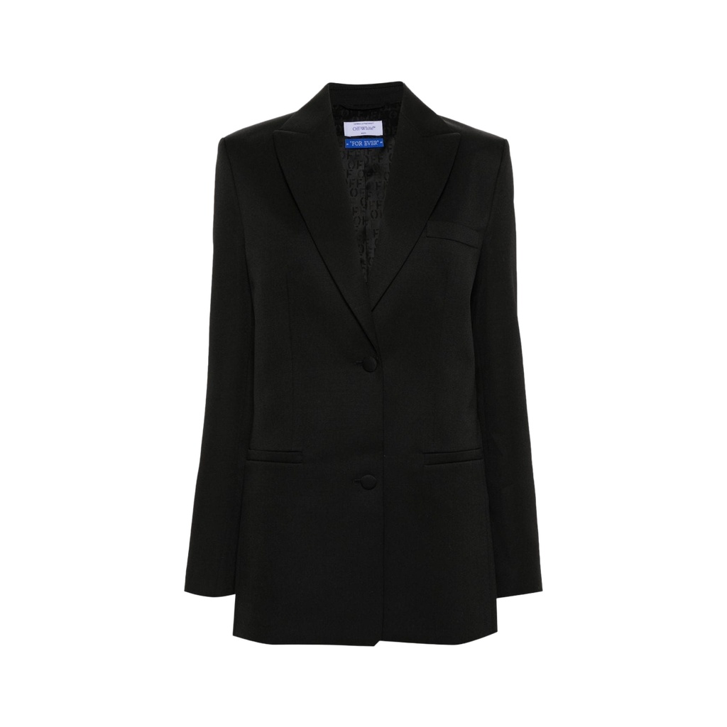 Off White Jackets Black