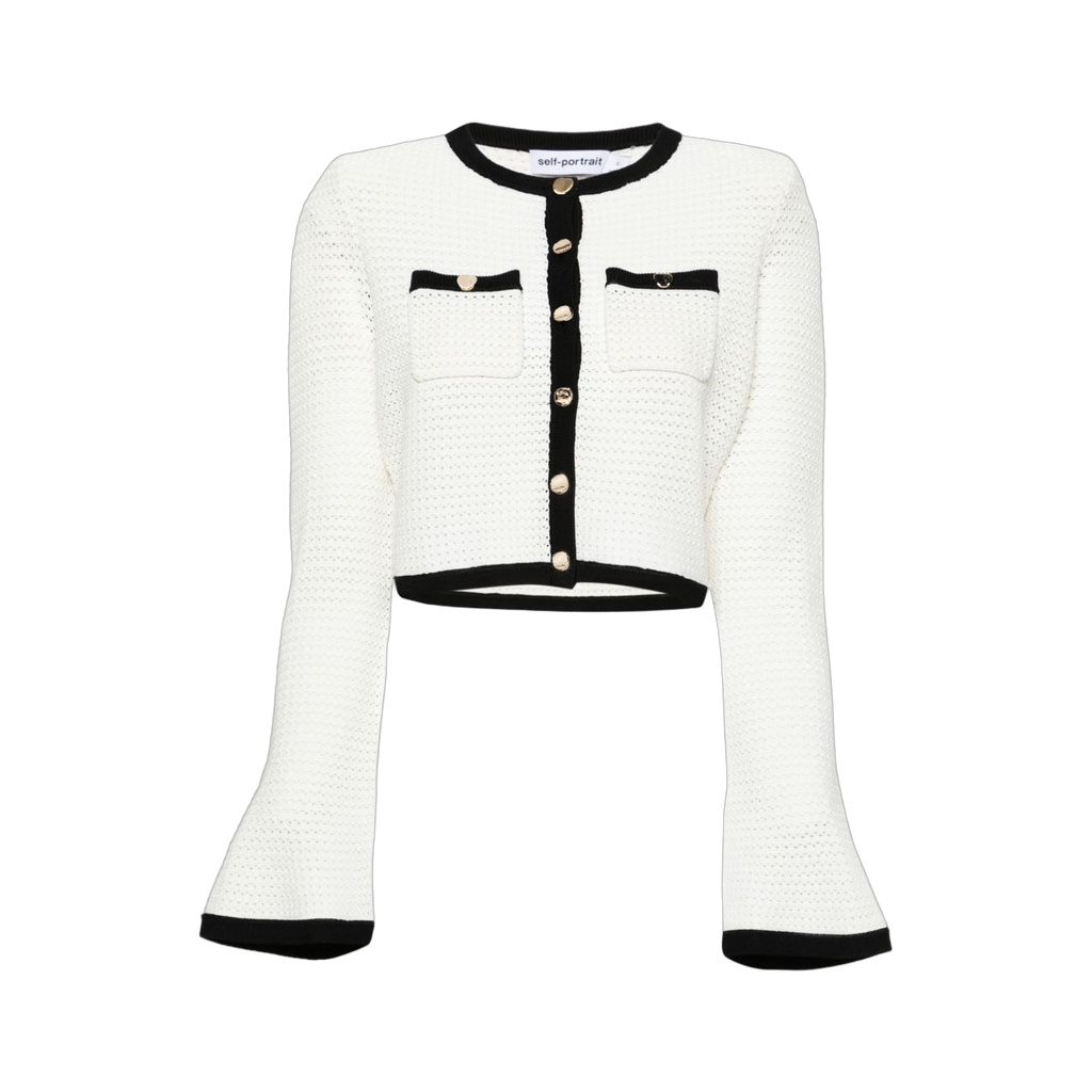 Self-portrait Sweaters White