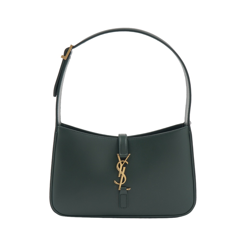 Le 5 à 7 Monogram Leather Hobo Bag