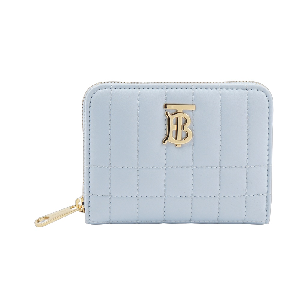 Pastel Light-blue Nappa Leather Lola Wallet