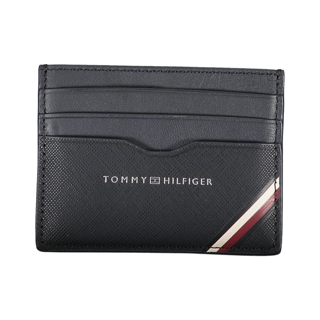 Blue Leather Men Wallet