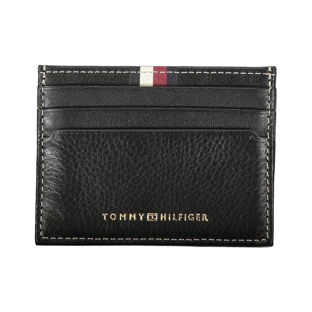 Black Leather Men Wallet