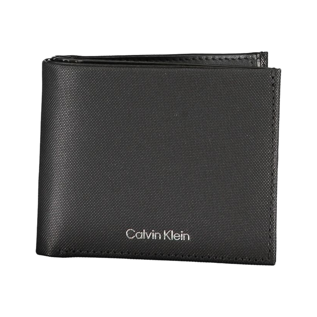 Elegant Black Leather Wallet with RFID Block