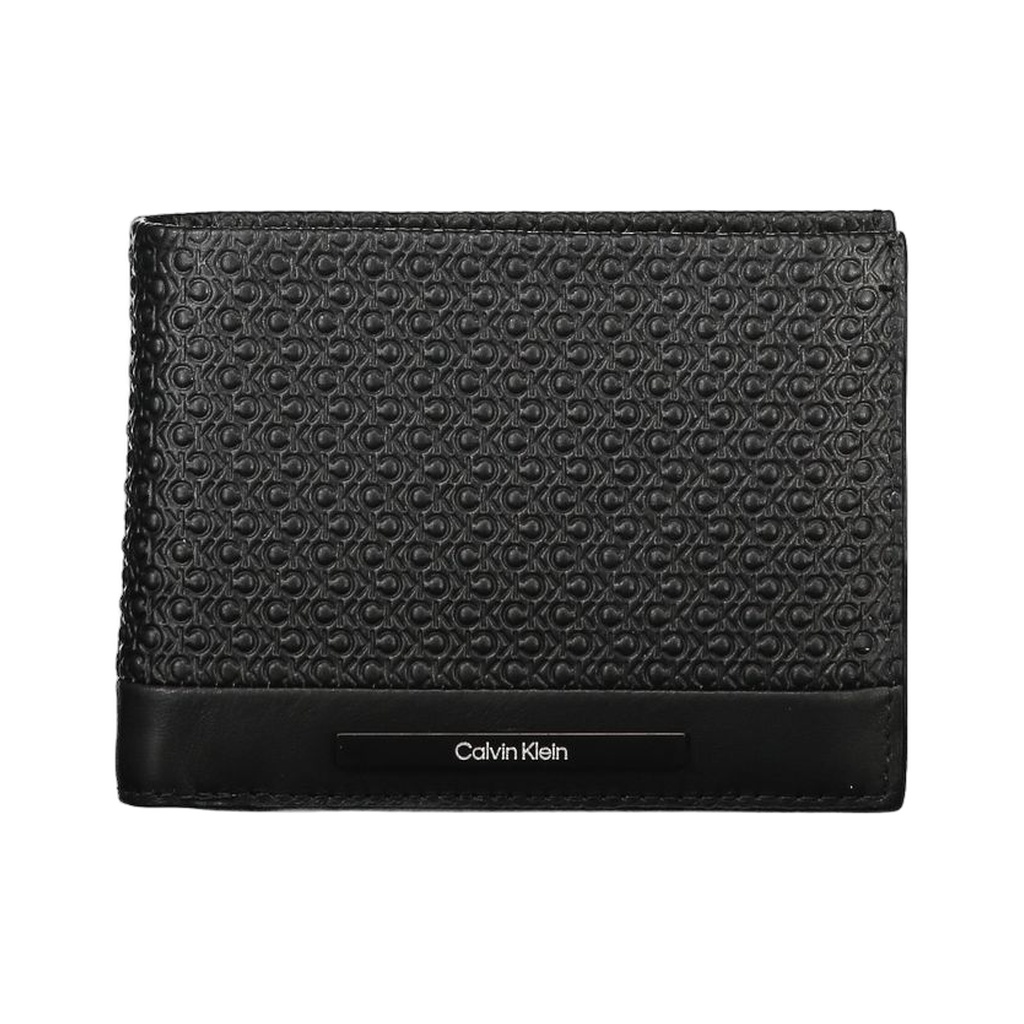 Elegant Black Leather RFID Wallet