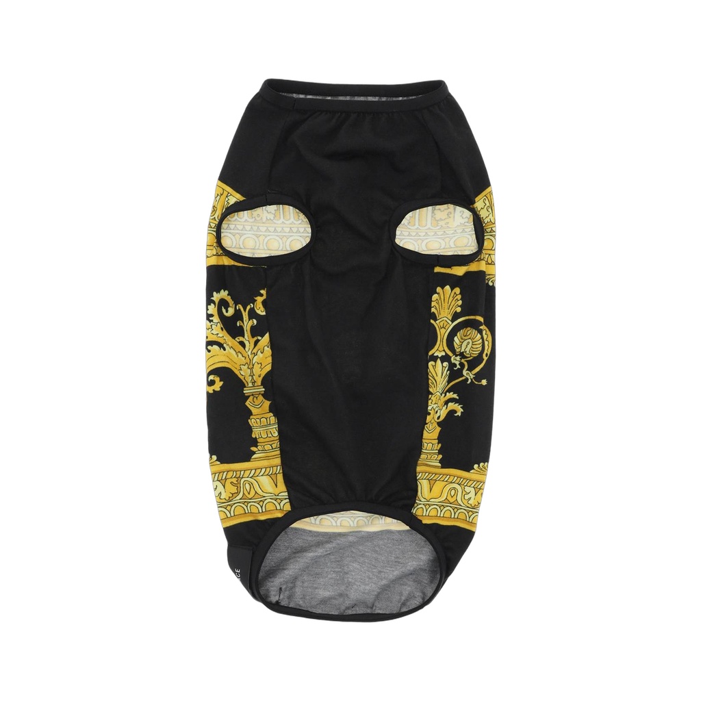 'crete de fleur' print pet t-shirt