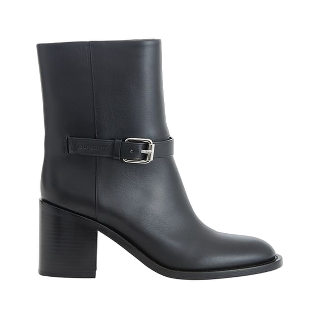 80mm Leather Ankle Boot