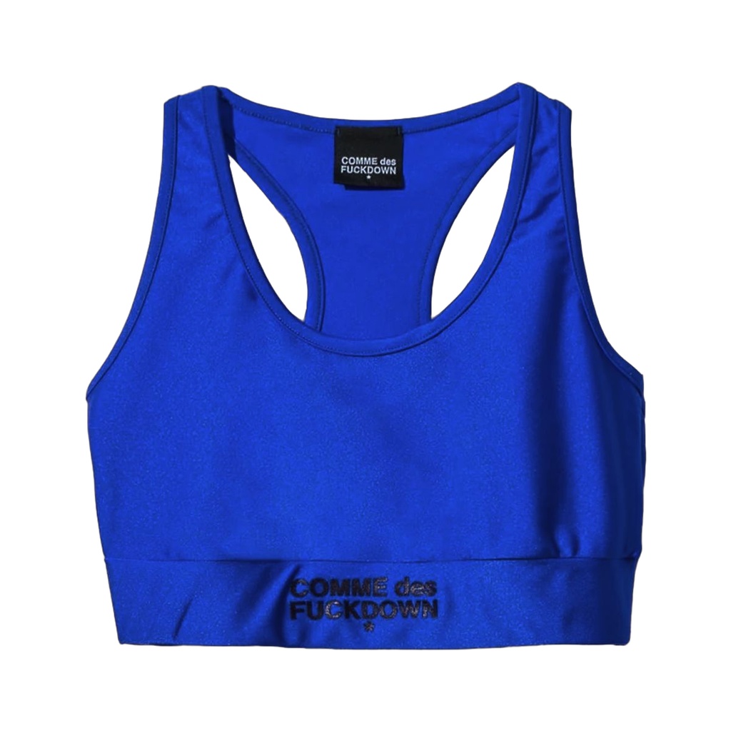 Blue Nylon Tops & T-Shirt