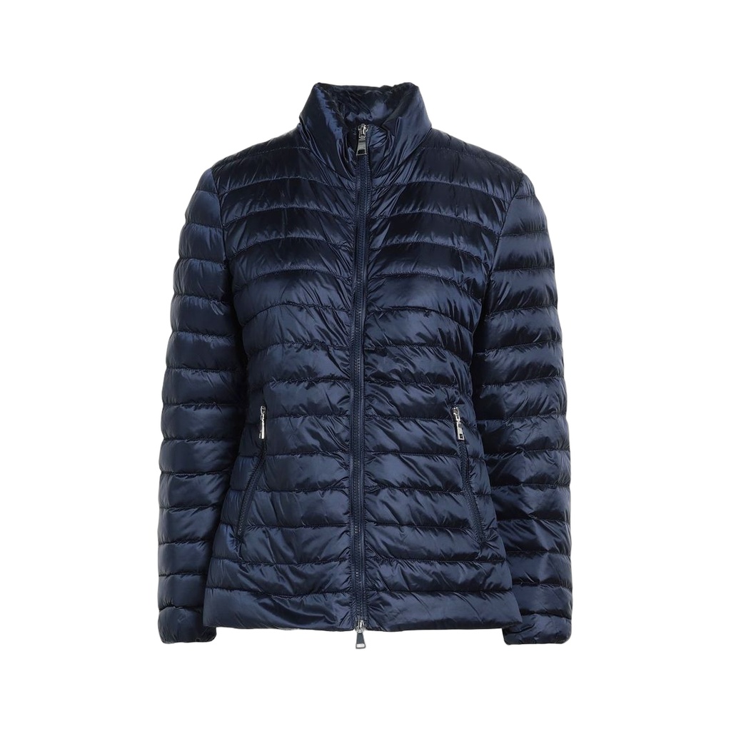 Blue Polyamide Jackets & Coat