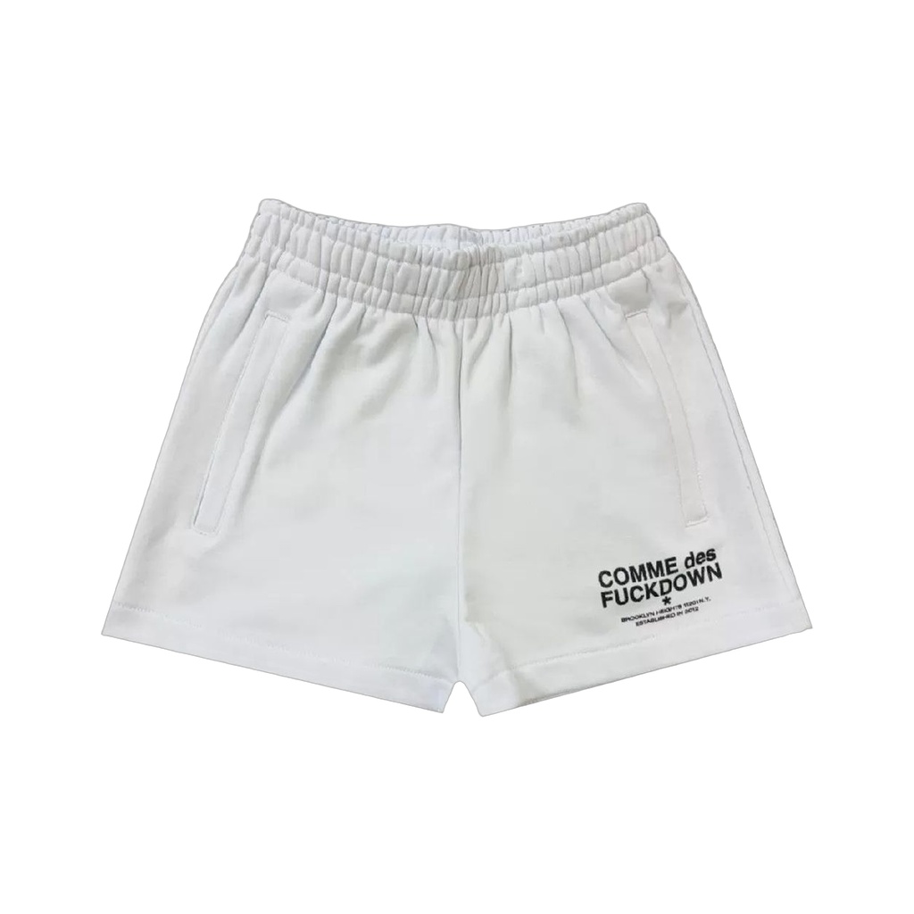 White Cotton Short