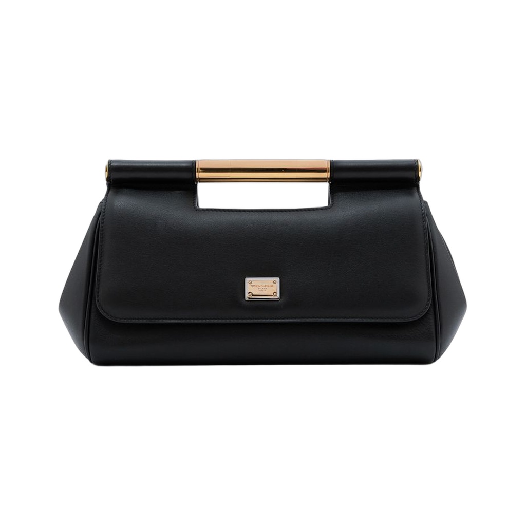 Black Leather Handbag