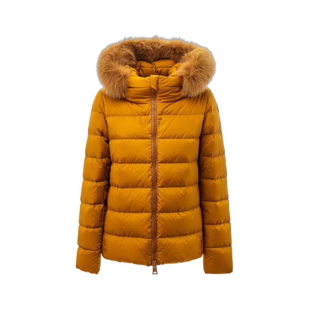 Yellow Polyamide Coat