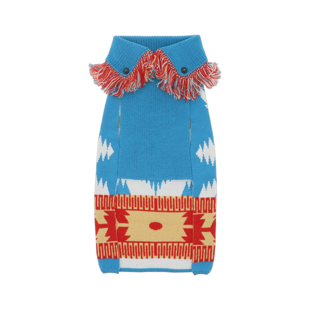 alanui x poldo dog couture sweater