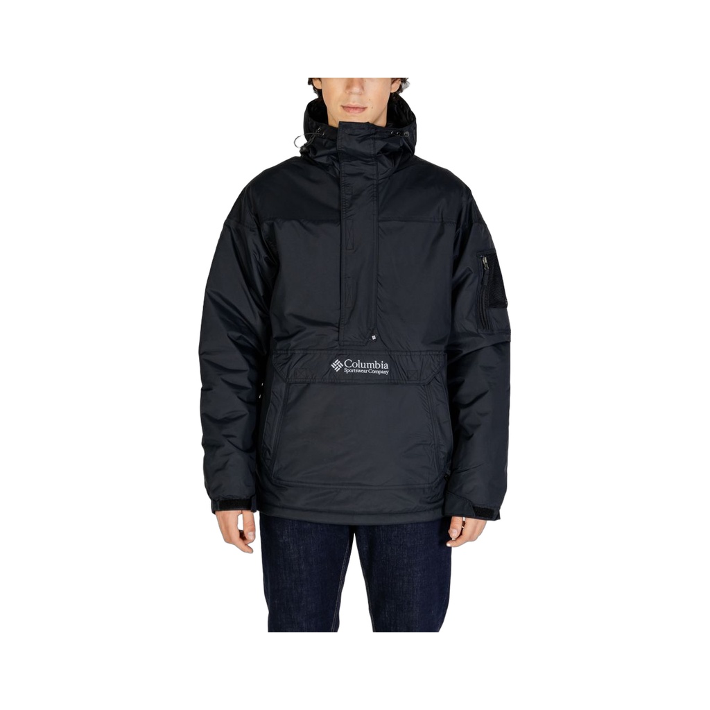 Black Nylon Shell Jacket