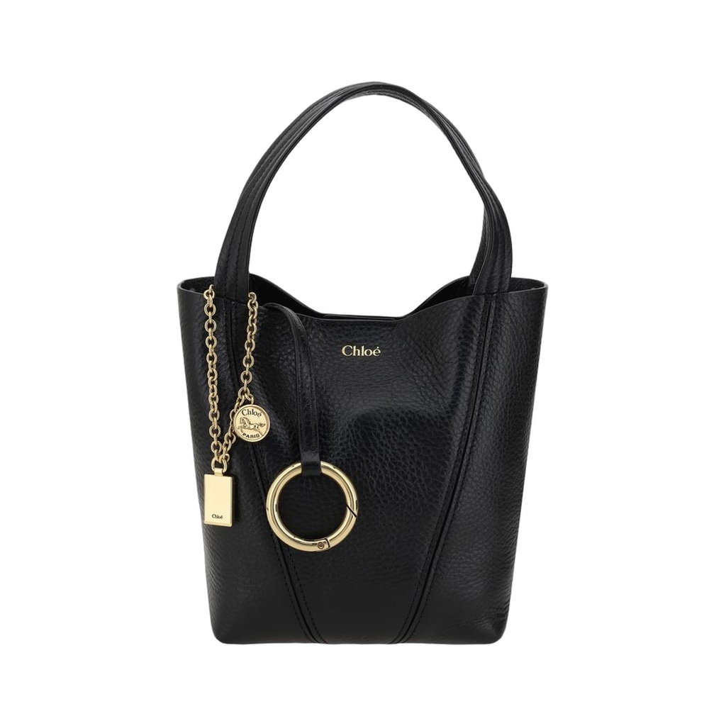 Black Calf Leather Bos Taurus Shoulder Bag