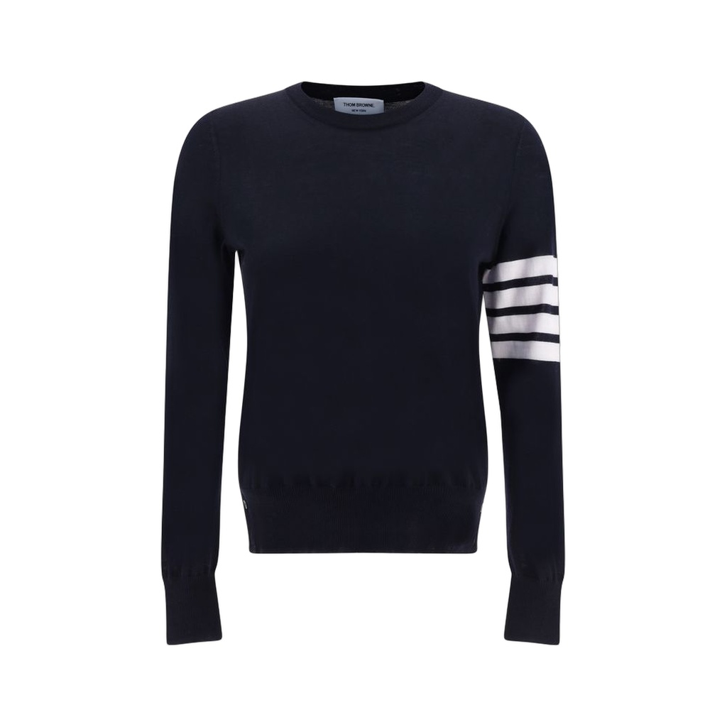 Blue Fleece Wool Sweatshirt