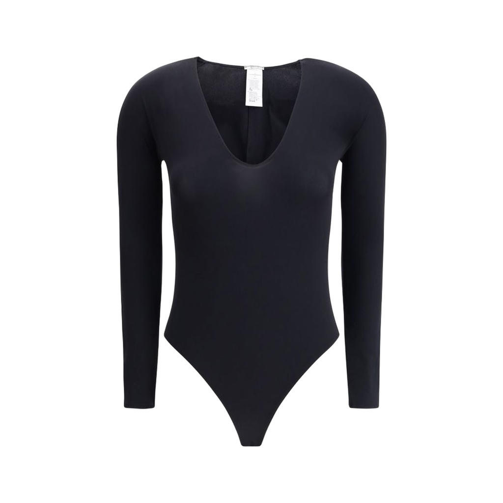 Black Polyamide Top