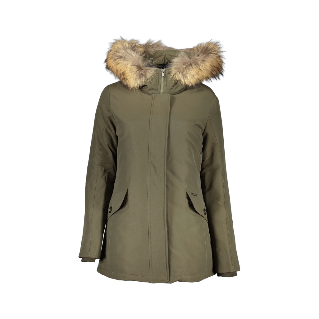 Green Cotton Jackets & Coat