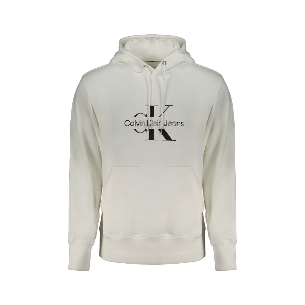 White Cotton Men Sweater