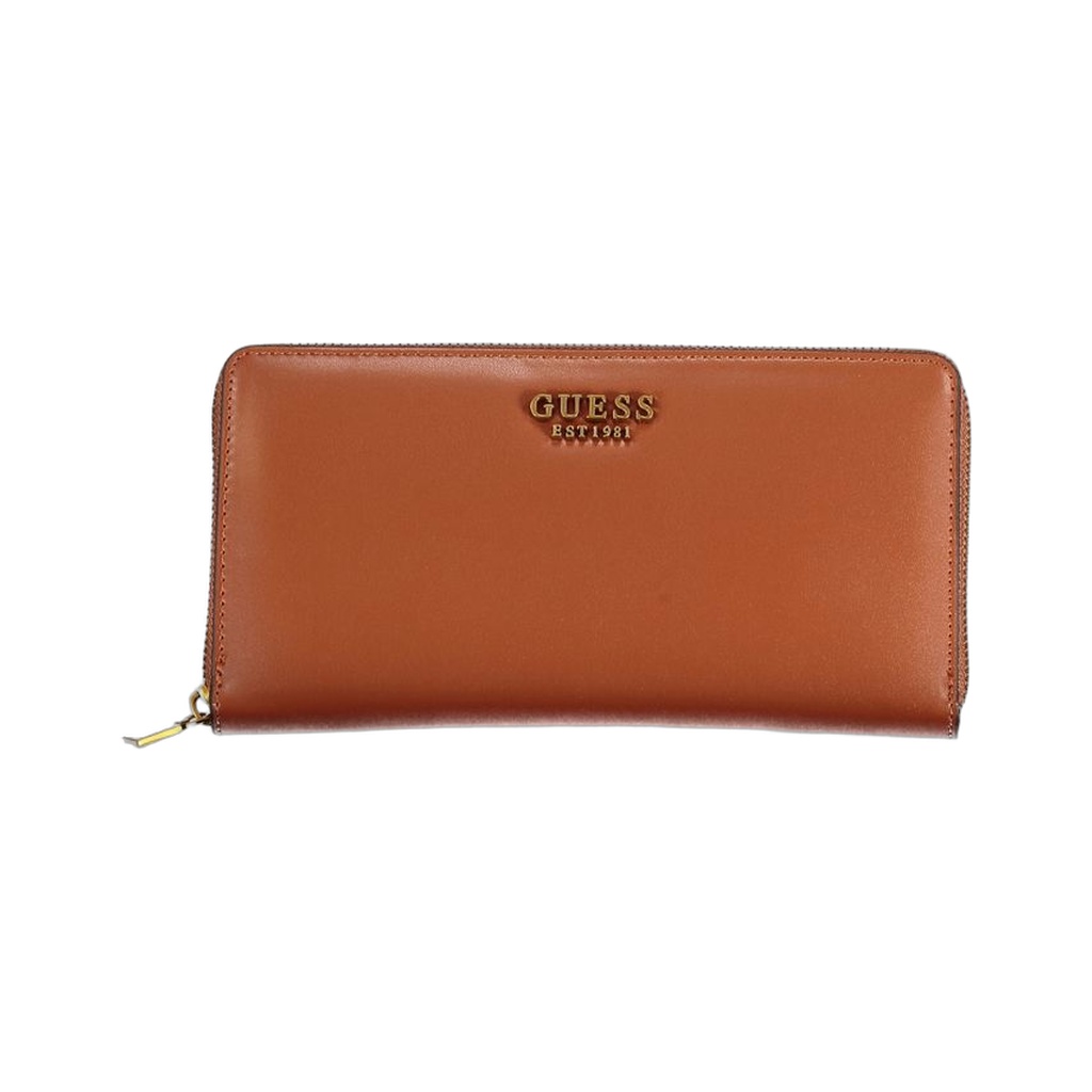 Elegant Laurel Triple-Compartment Wallet