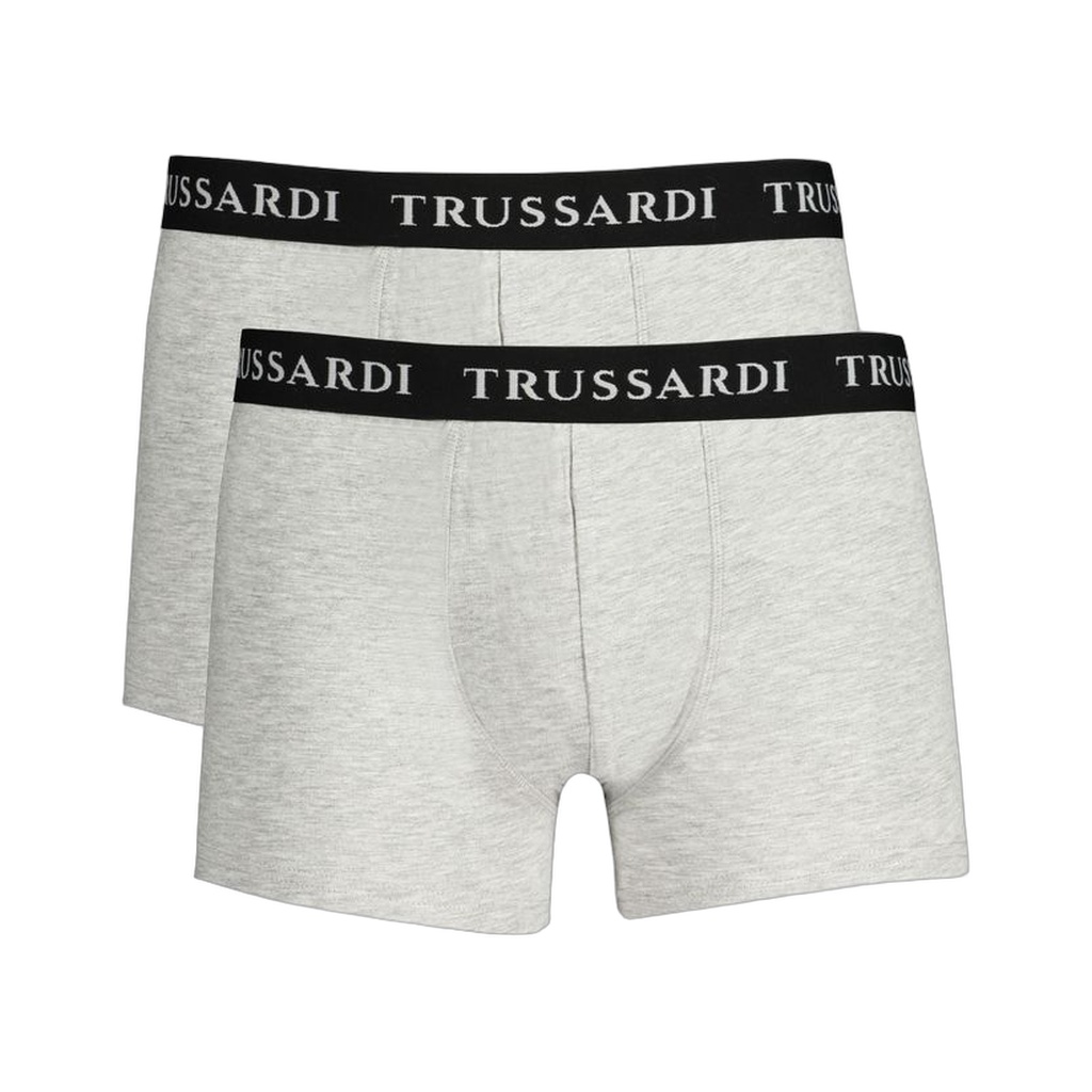 Brown Cotton Men Boxer Underwear