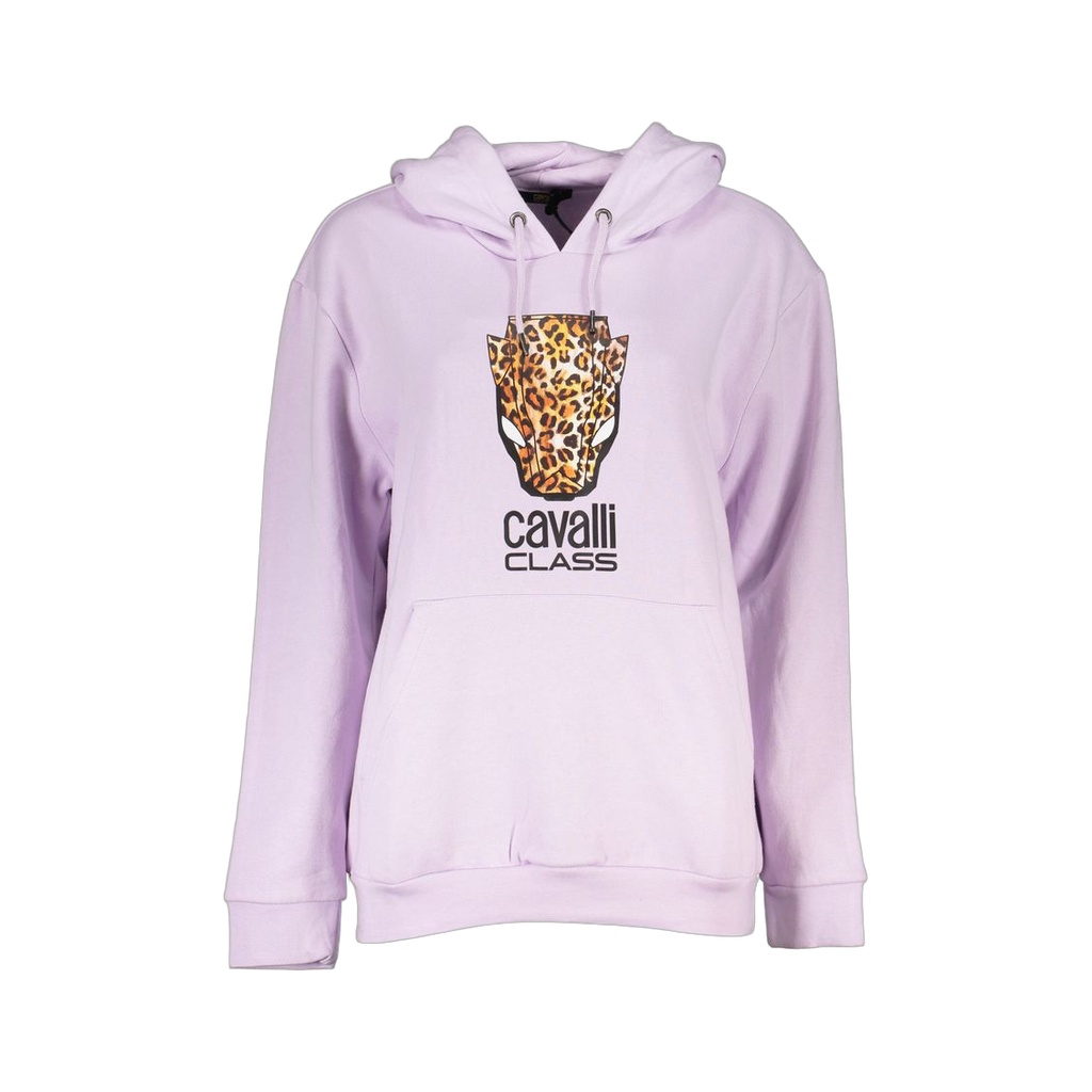 Purple Cotton Women Sweater