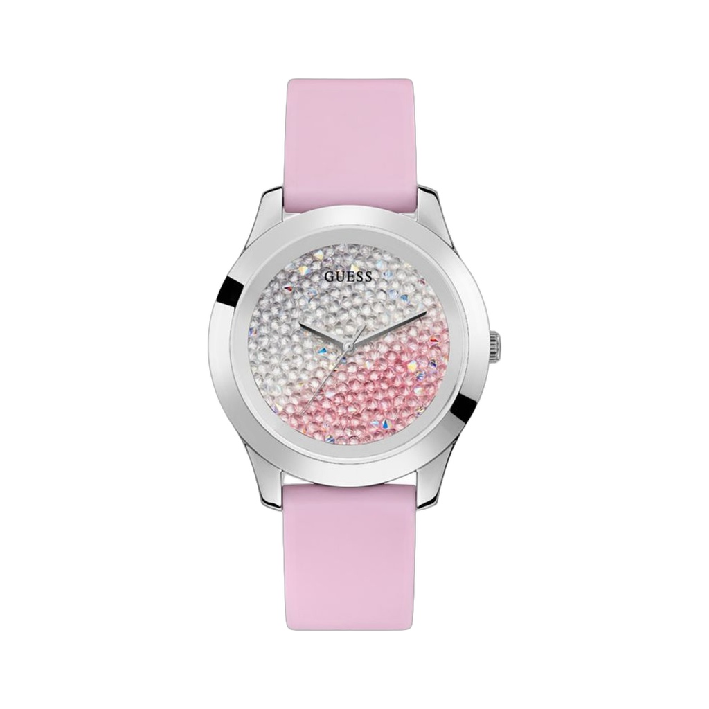 Multicolor Rubber Dress Watch