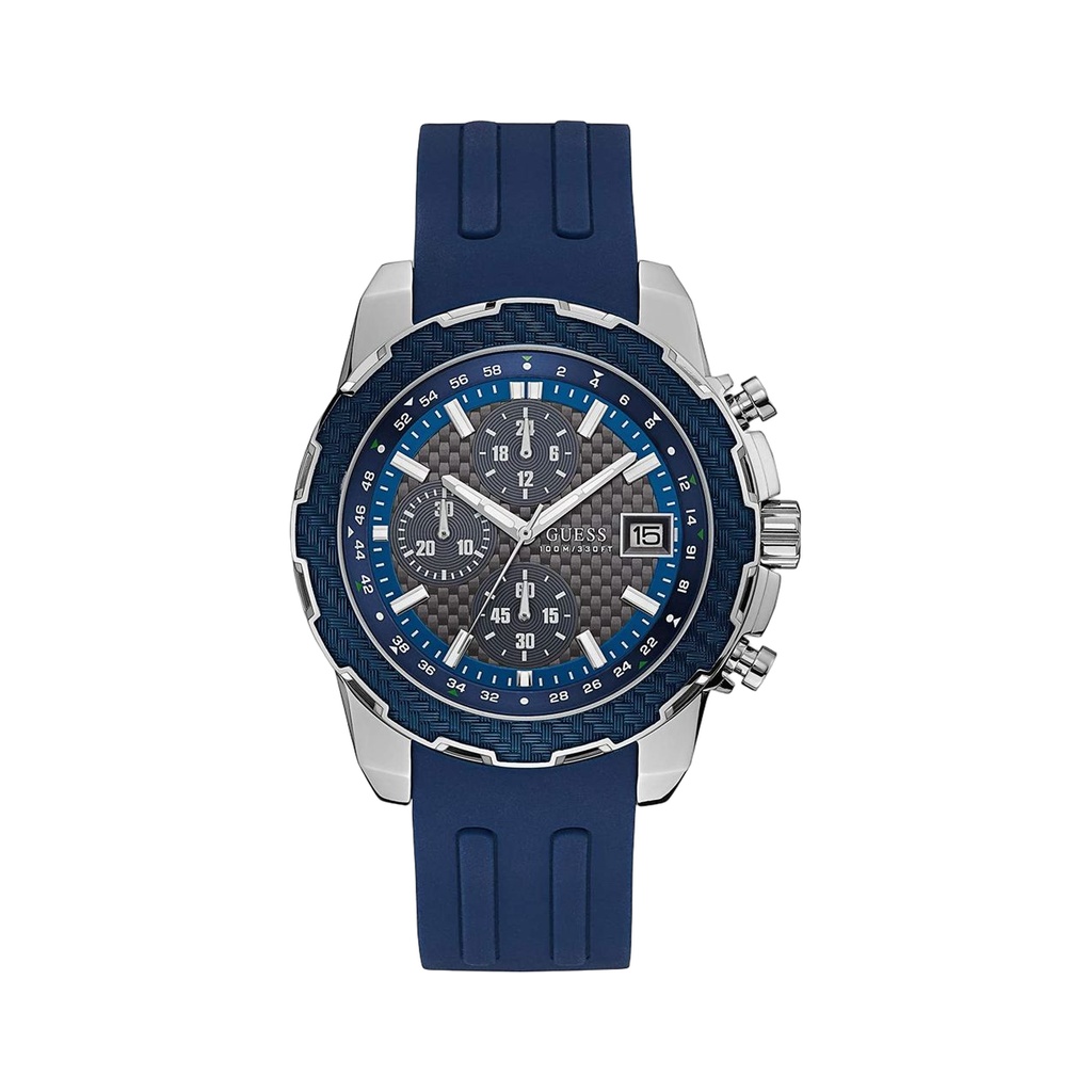 Blue Rubber Sport Watch