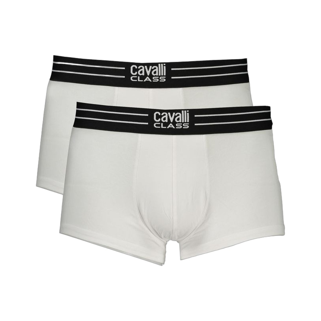 White Cotton Men Boxer