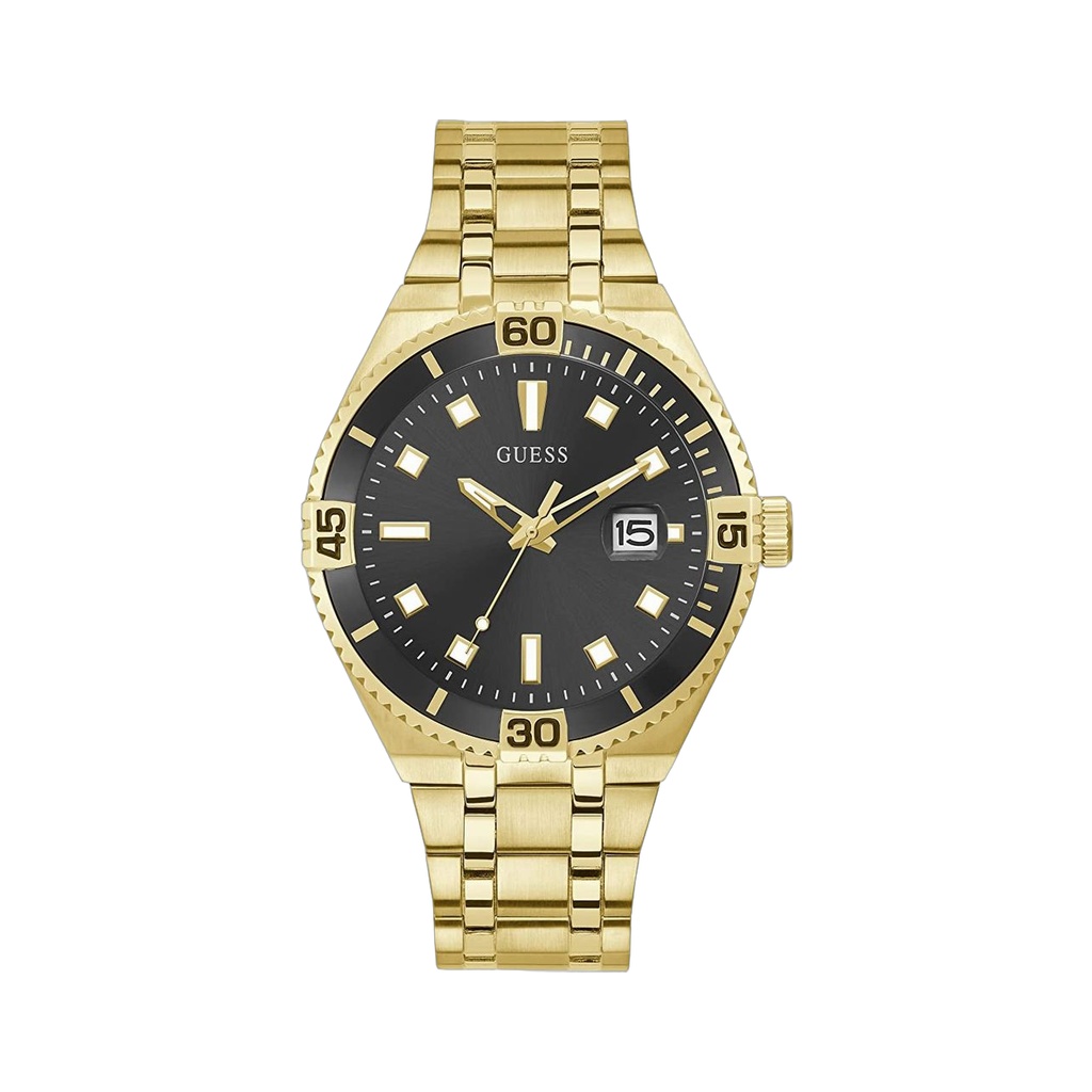 Gold Stainless Steel Dress Watch