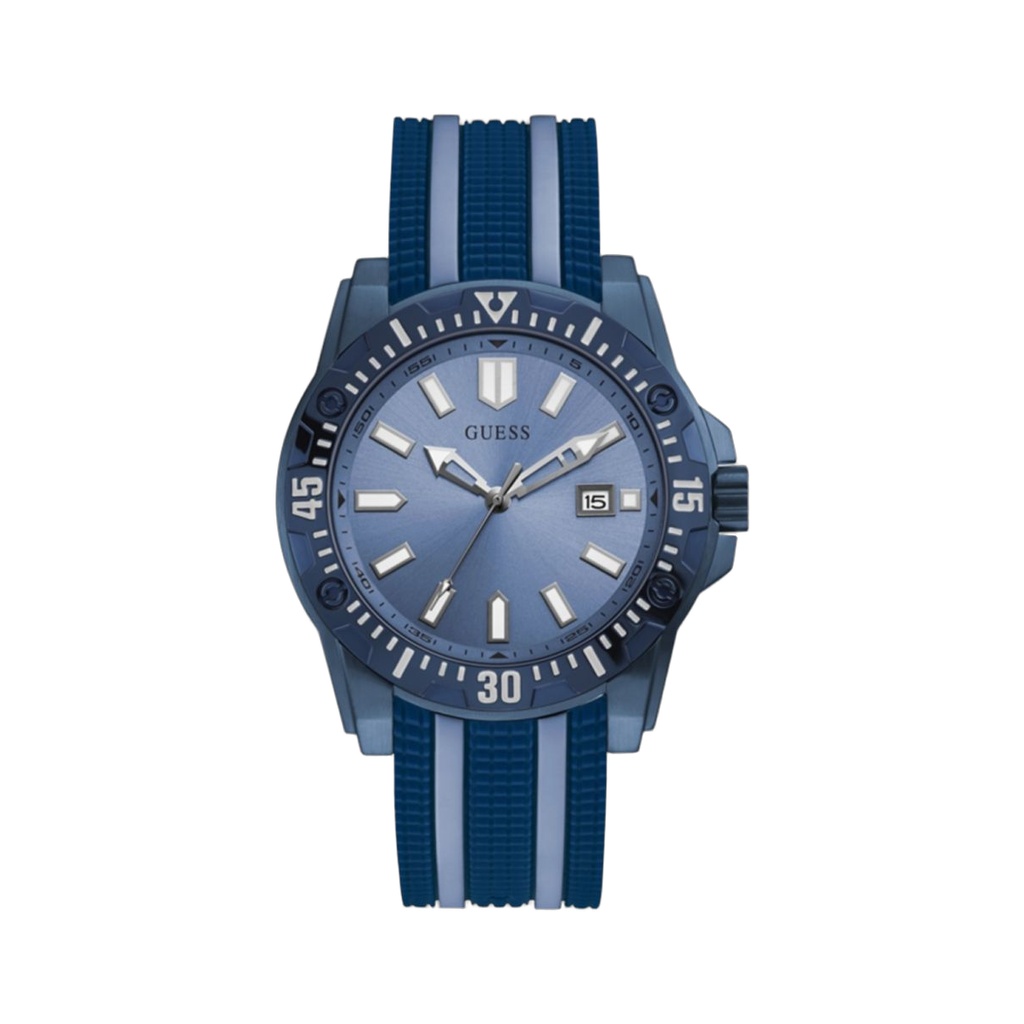 Blue Synthetic Sport Watch