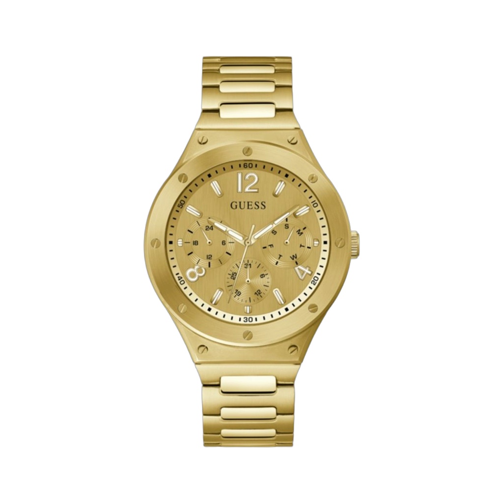 Gold Stainless Steel Dress Watch
