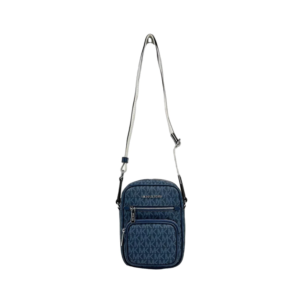 North South Medium Crossbody Bag Navy Blue