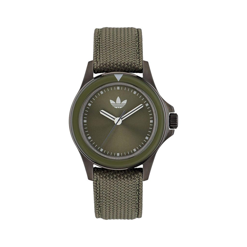 Green Fabric Dress Watch