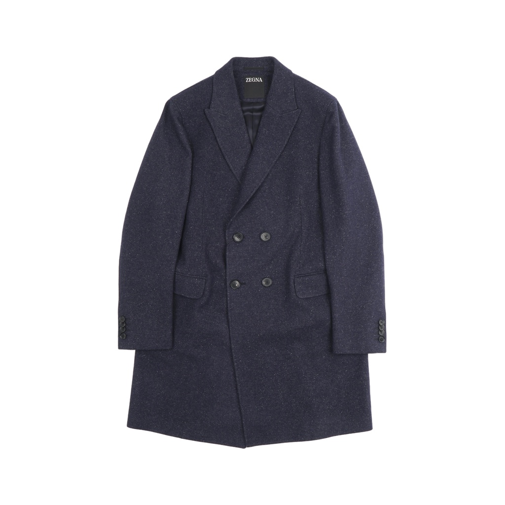 ZEGNA Coats Blue