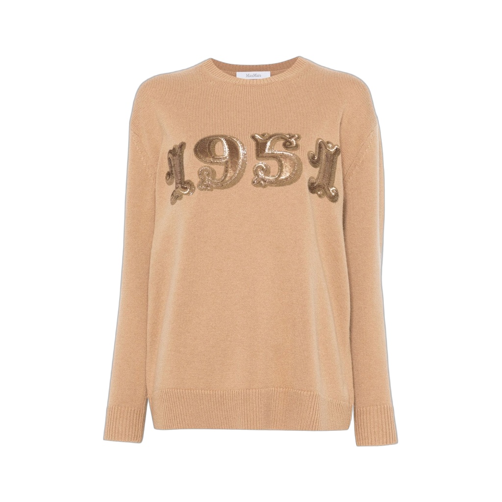 Max Mara Sweaters Camel
