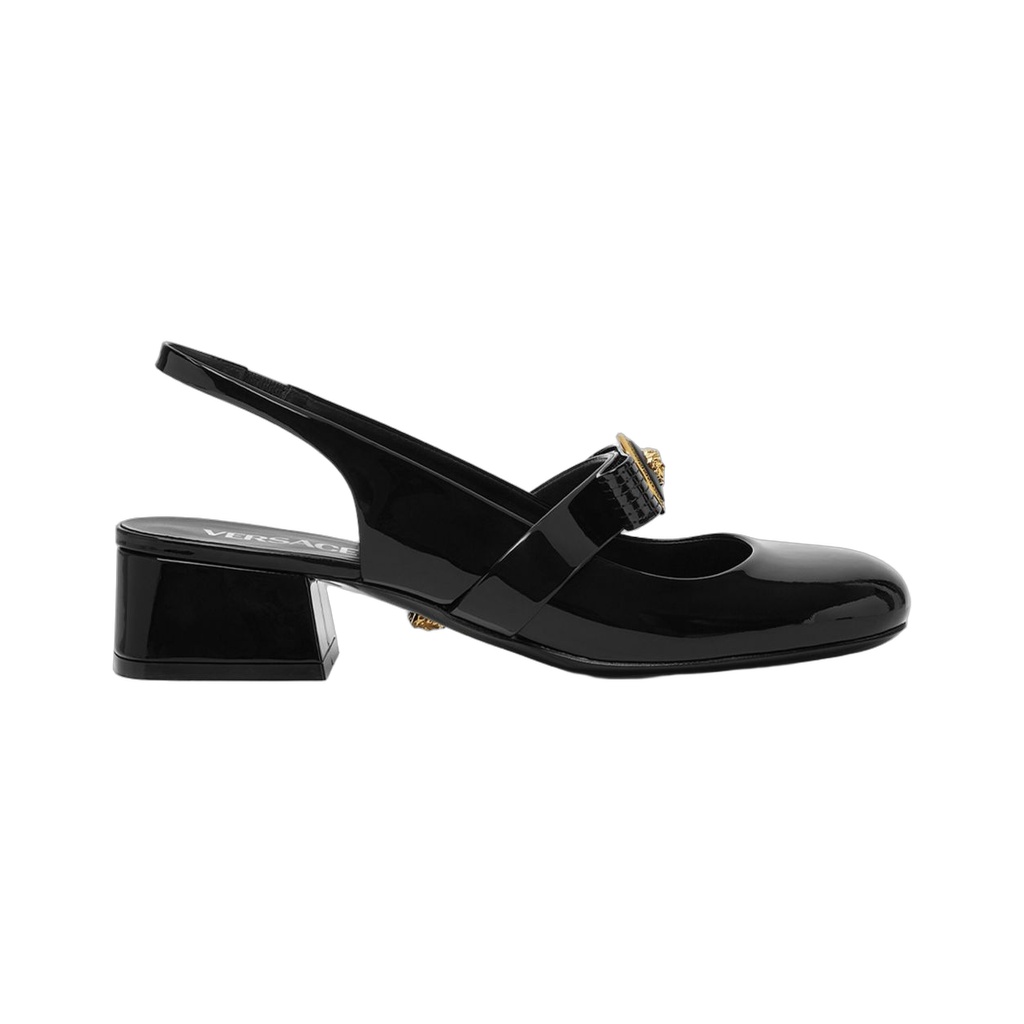 Versace With Heel Black