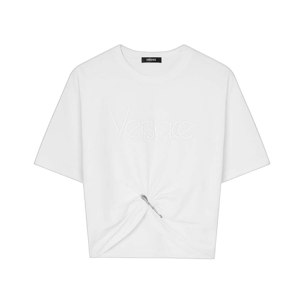 Versace T-shirts and Polos White