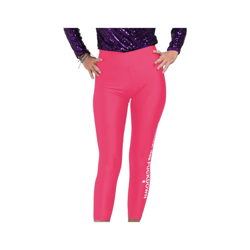 Pink Nylon Jeans & Pant