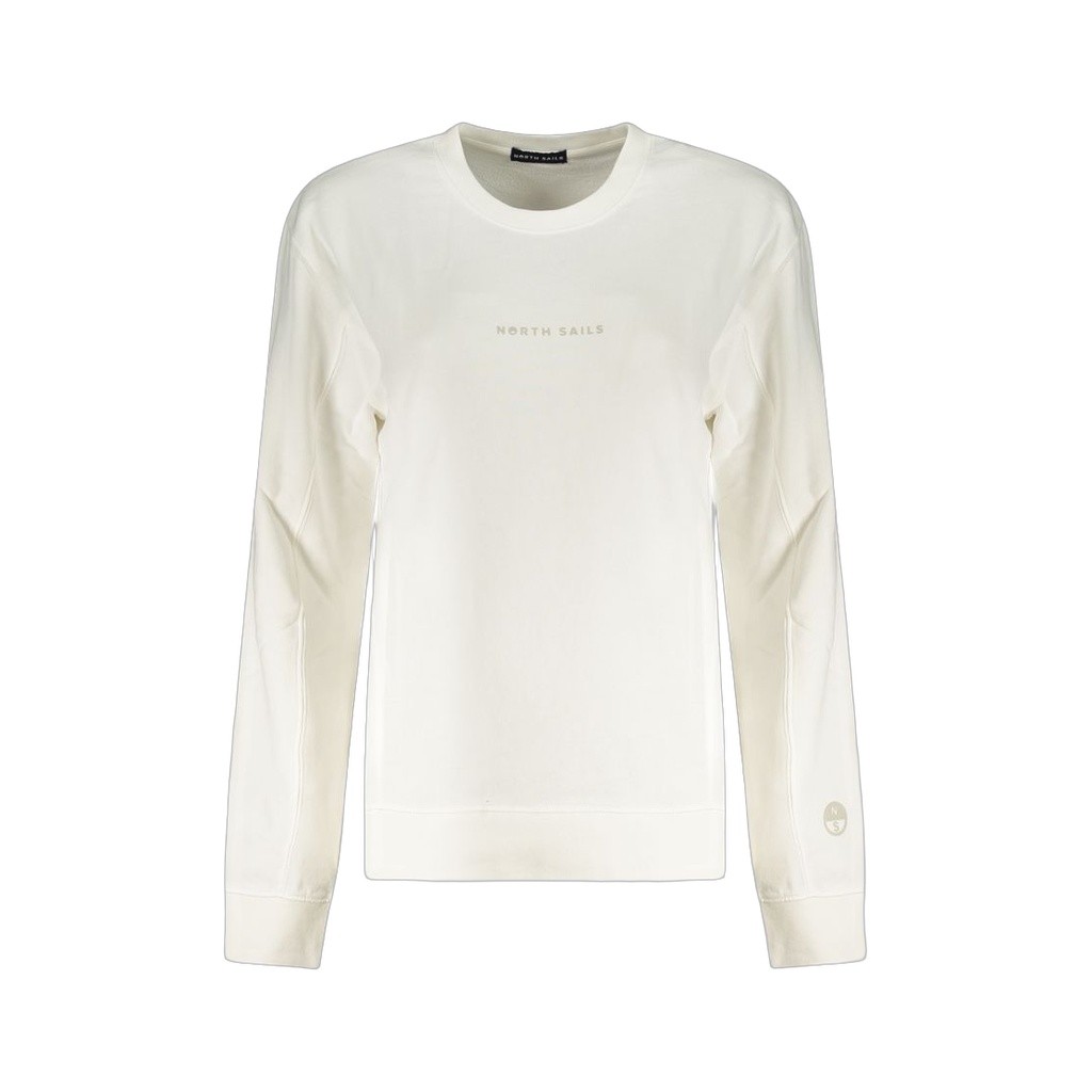 White Cotton Women Sweater