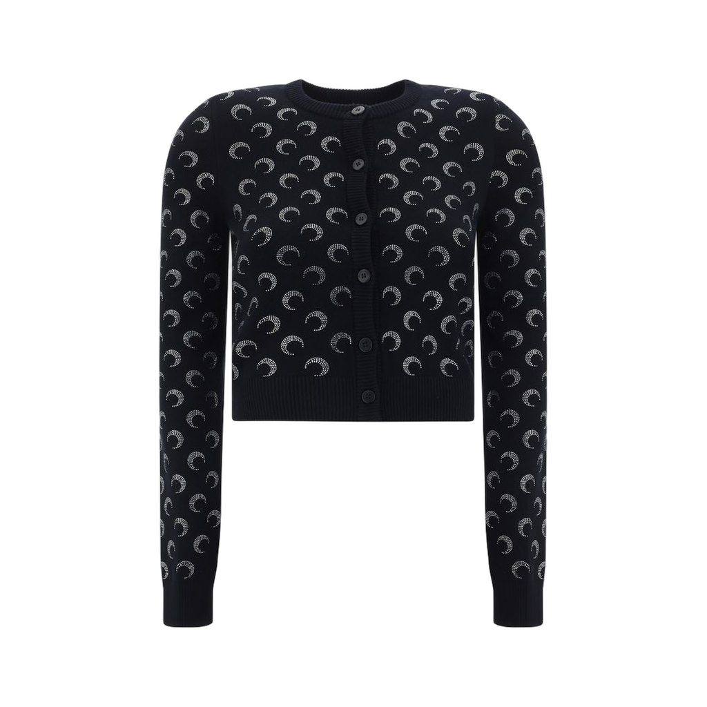 Black Viscose Cardigan