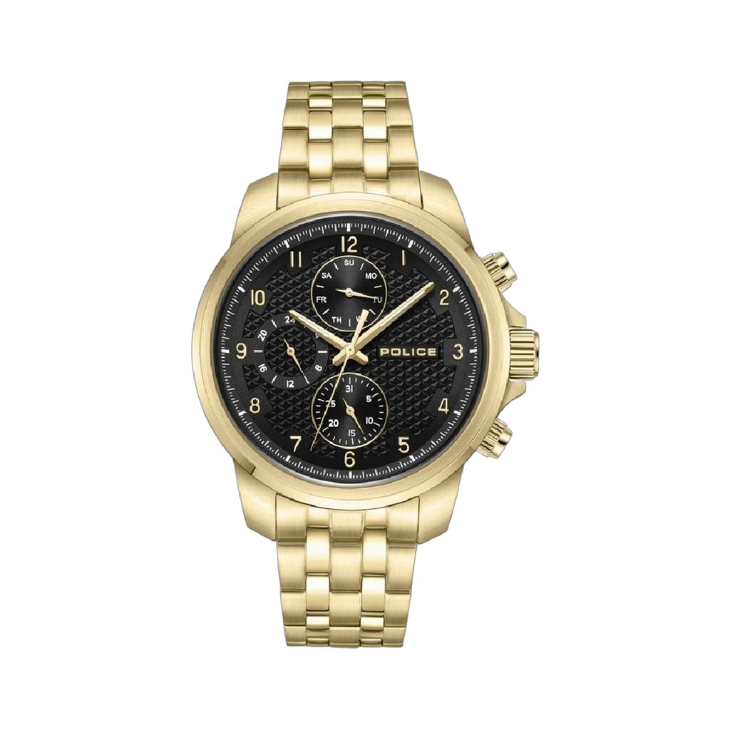 Gold Stainless Steel Watch
