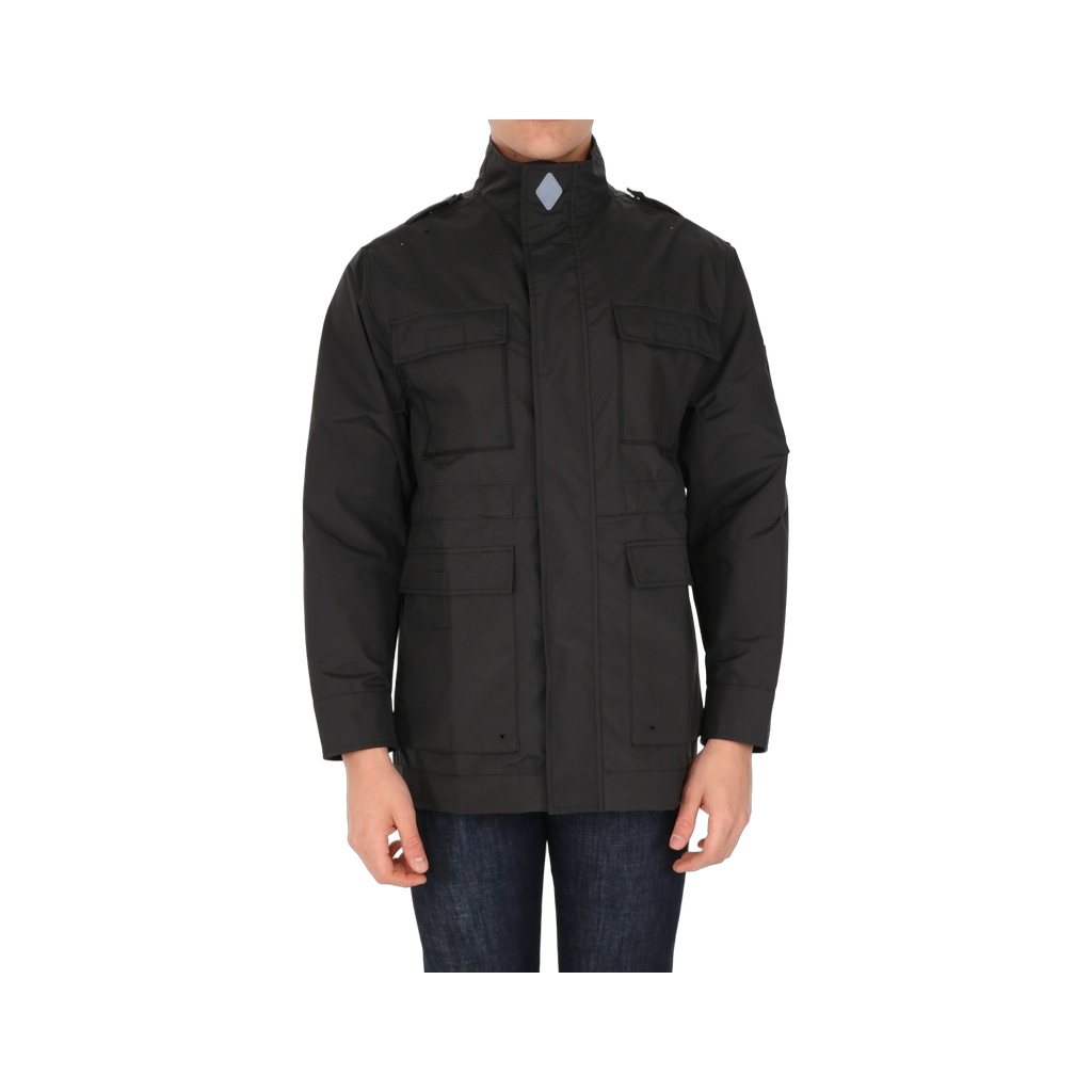 Windproof jacket 4 pockets black