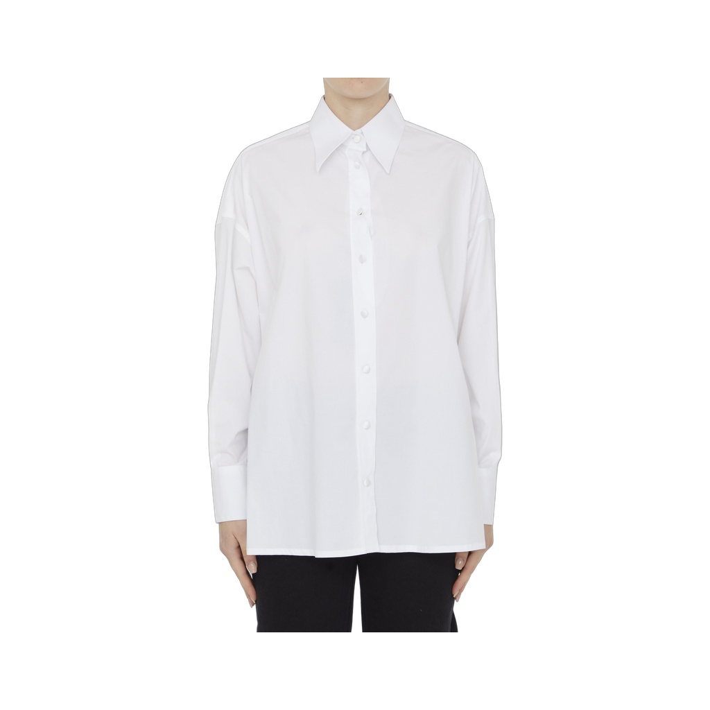 Cotton poplin shirt