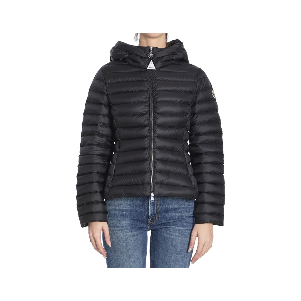 Ige hooded short puffer jacket