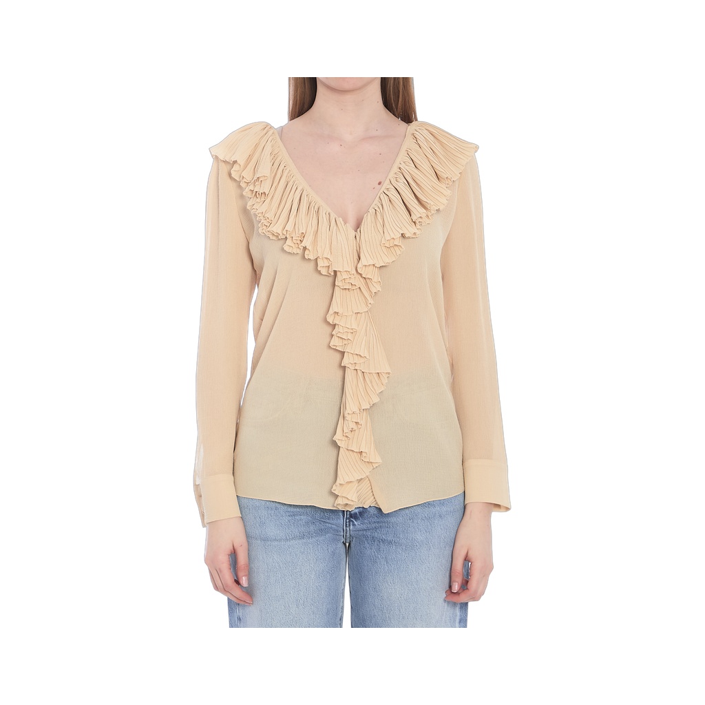 Ruffled blouse