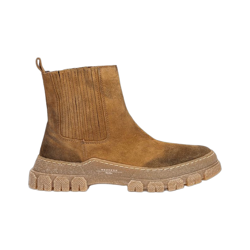 Multicolor Suede Leather Boot
