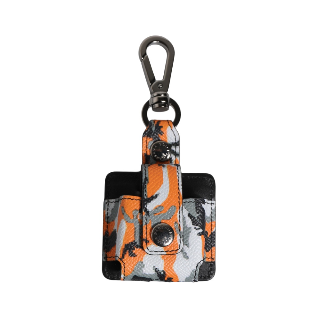 Multicolor Camouflage Leather Airpods Case