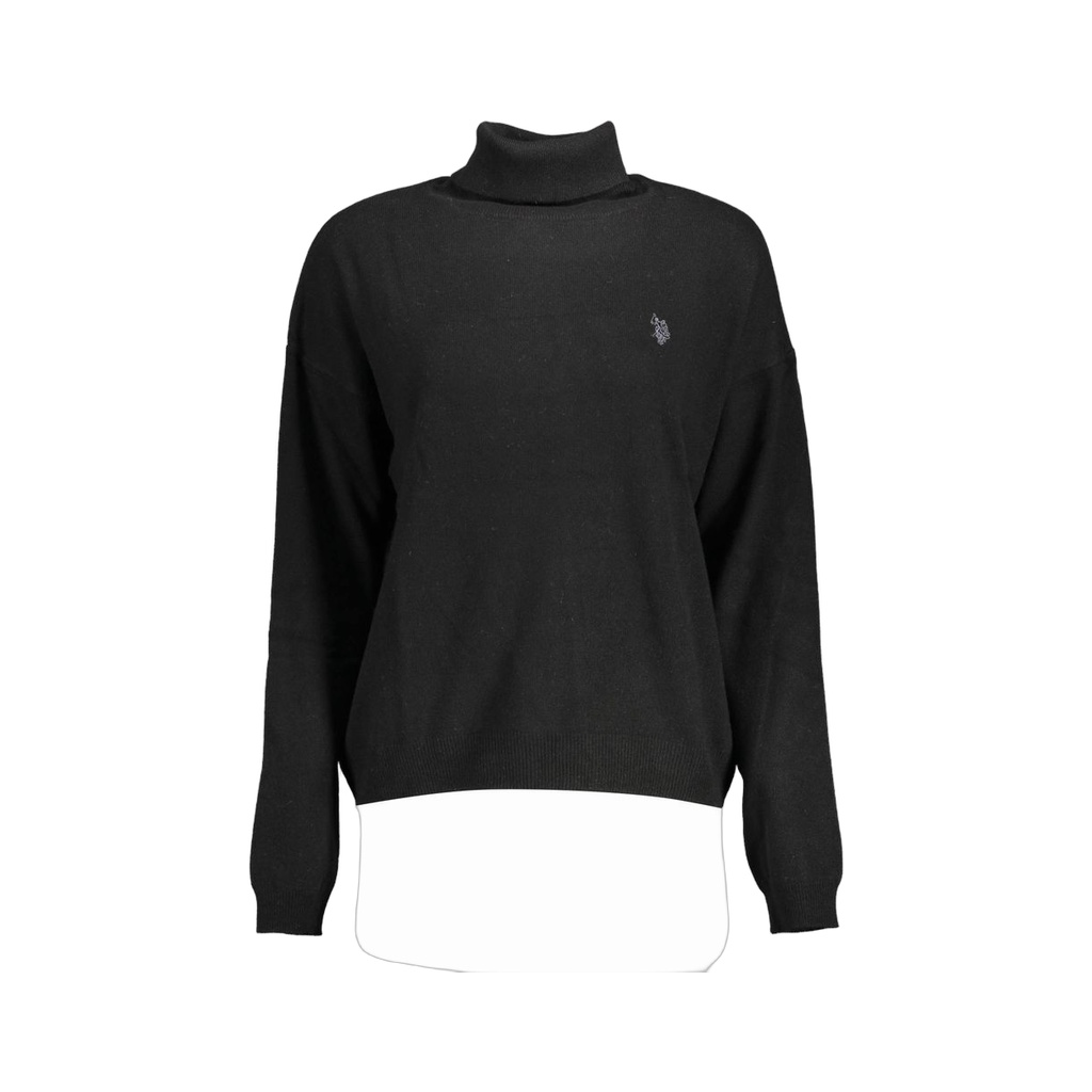 Black Wool Women Sweater